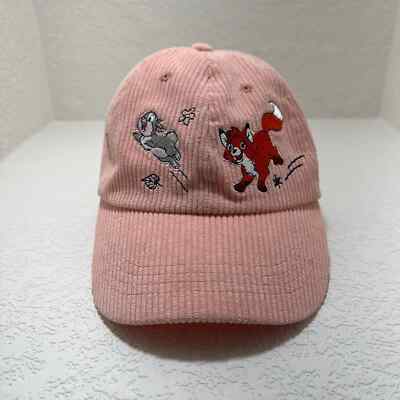 2023 Disney parks peach corduroy hat/ cap with Disney  display picture 1