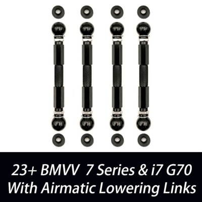 For 2023+ BMW 7 Series G70 i7 Adjustable Air Ride Lowering Links