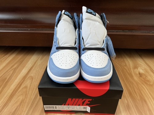 ð¥Nike Air Jordan 1 High UNC University Blue GS 575441-134 Size 7Y Authentic DS | eBay