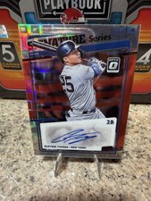 Gleyber Torres 2020 Panini Donruss Optic Red Pandora Prizm Auto 2/5 NY Yankees