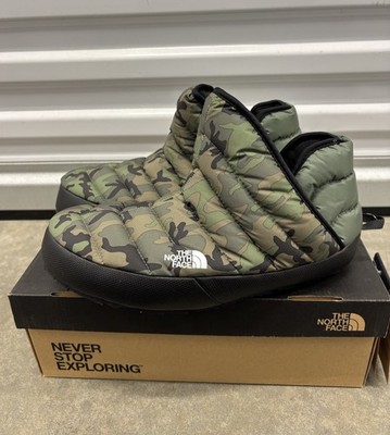 The North Face Thermoball Traction Bootie Thyme Brushwood Camo Print New Sz 9