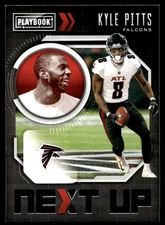 2021 Panini Playbook Next Up Kyle Pitts RC #NXT-KPI