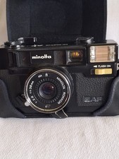 Minolta Hi-Matic AF 35mm Point Shoot Film Camera From Japan Tested