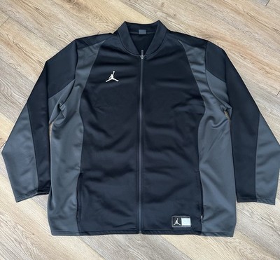 Nike Air Jordan Flight Team Black Full-Zip Jacket Men s Size 4XL Tall 924707-010