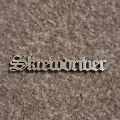 Gothic Lettering style RAC Band Badge - 50mm diameter 