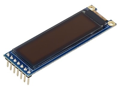REA012832PWAP3N000000000 Display: OLED grafisch 1,71'' 128x32 Abm: 60x18,75x5,96m
