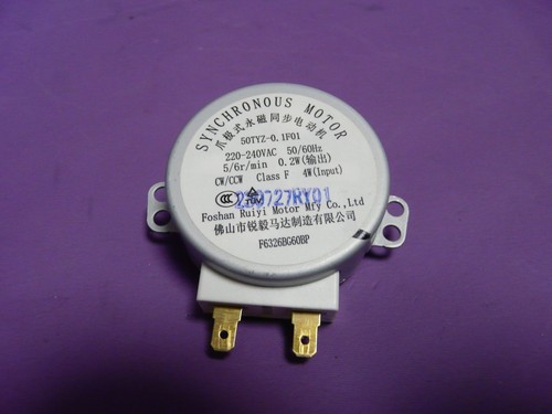 Drehtellermotor Motor 50TYZ-0.1F01 für verschiedene Mikrowelle 5/6r/Min 4W  220V