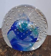 Approximately 2.5 Inch Caithness Scottish Glass Paperweight CllG