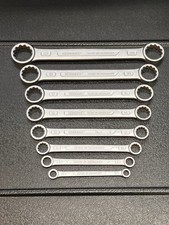 Gedore 4-8 Flat Ring Spanner Set 8 Pcs 6-22 Mm