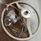 Steering Wheel w/ Horn Button Ring For VW Volkswagen Beetle 55-65