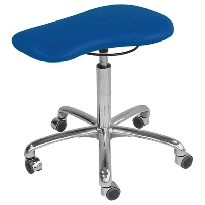 Therapiehocker Exklusiv mit Polster und Rollen, Praxishocker, Rollhocker - Bild 1 von 4