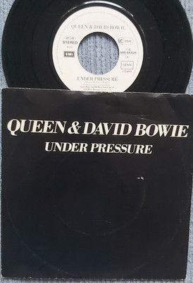 Queen & David Bowie   Under Pressure - 7'' Single - EMI 1C 006-64626