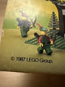 1987 LEGO Forestmen Camoflaged Outpost (6066) INSTRUCTION MANUAL ONLY