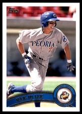 Hak-Ju Lee 2011 Topps Pro Debut #65 Peoria Chiefs MLB READ FREE SHIPPING