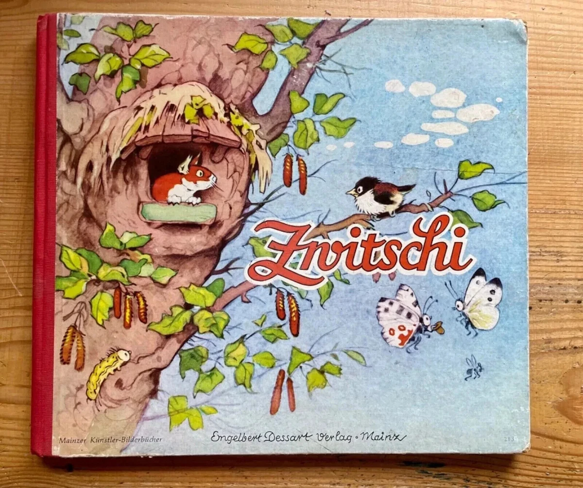 Livre Pour Enfants 'Le Petit Nid Coloré' - Fritz Baumgarten & Adolf Holst (1940) - Édition Vintage