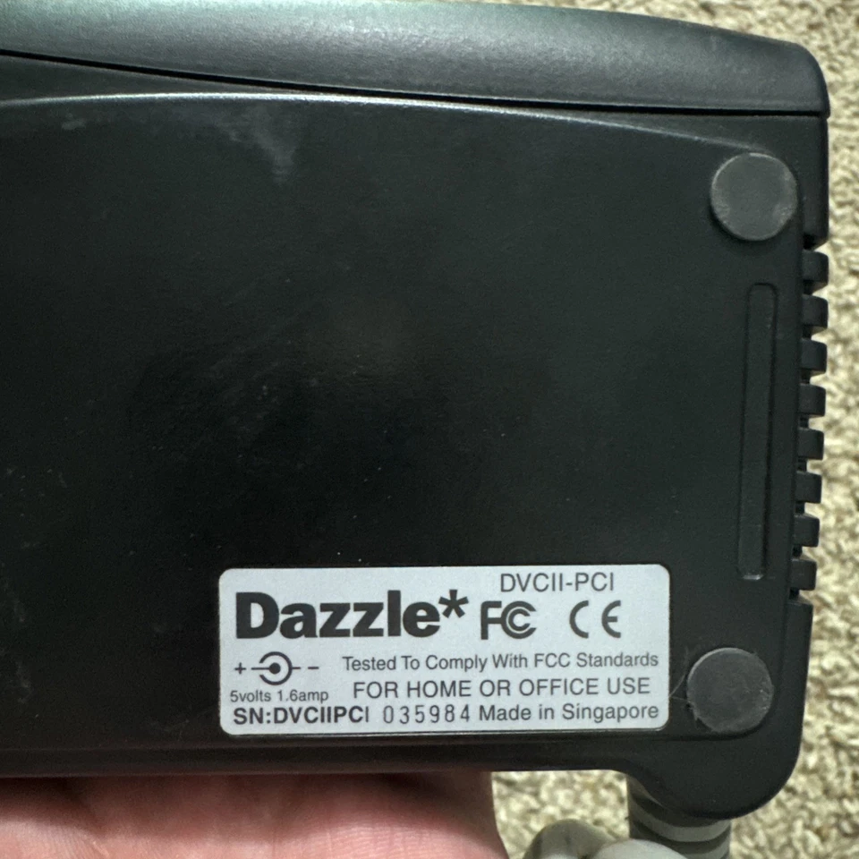 Dazzle Digital Video Creator II 型号 DVCII-PCI - 43 针连接器,仅零件  — 第 4/4 张图片