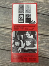 Vintage Amtrak Catalog Order Form Flyer Posters T-Shirts Ephemera