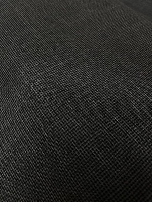 $30 for 2Yards,Charcoal Grey 100%Wool(Micro Checks) Suit Pants,skirt &dress #116