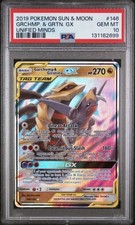 2019 Pokemon Unified Minds Garchomp & Giratina GX 146/236 Holo TAG TEAM PSA 10 on eBay