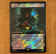 Call of the Ring, R 0766, NM Surge Foil, MTG Lord Rings LotR LTR, Frodo, One