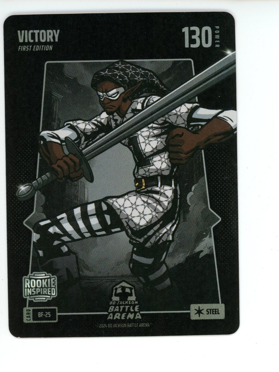 2026 Bo Jackson Battle Arena #BF-243 [Steel BF] Victory (Victory Wembanyama)