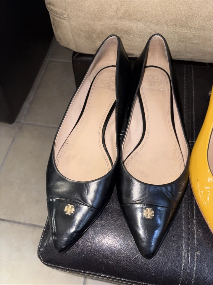 Tory Burch женские 2 пары.  Обувь Hells и плоский # 10 - Изображение 2 из 4