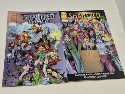 Shattered Image #1 And 2 Comic 1996 