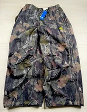 Adidas Originals Camo Q1 Pants Super Baggy JNCO Style Elastic Waist Mens L NWT!!