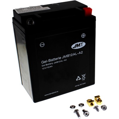 Motorradbatterie YB12AL-A2 Gel JMT motorcycle battery geljmt F 650 XT Grande XV