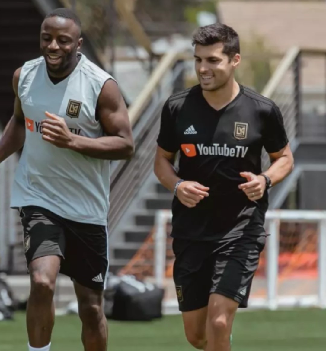 Adidas Los Angeles Football Club LAFC Soccer Training Jersey MLS
