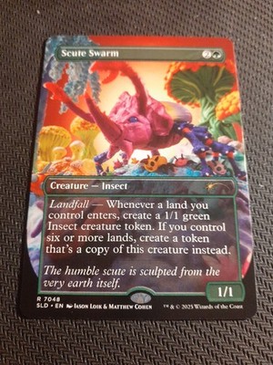 Scute Swarm #7048 (NM) Secret Lair Play-Doh Extra Life SLD MTG
