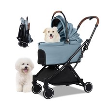 Pet Stroller for Small Dogs  Cats   Gravity Foldable 3 in 1 Dog St... Fas