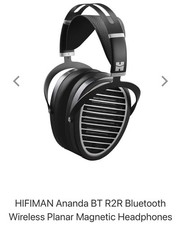 HIFIMAN Ananda-BT R2R Bluetooth Planar Magnetic Over-Ear Headphones Black Silver
