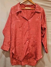 Vintage Victoria's Secret Gold Label Oversized Cotton Sleep Shirt Size M/L