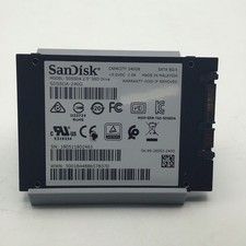 SanDisk 2.5" SDSSA 240GB SATA III 6Gbps SSD SDSSDA-240G Tested Wiped Working