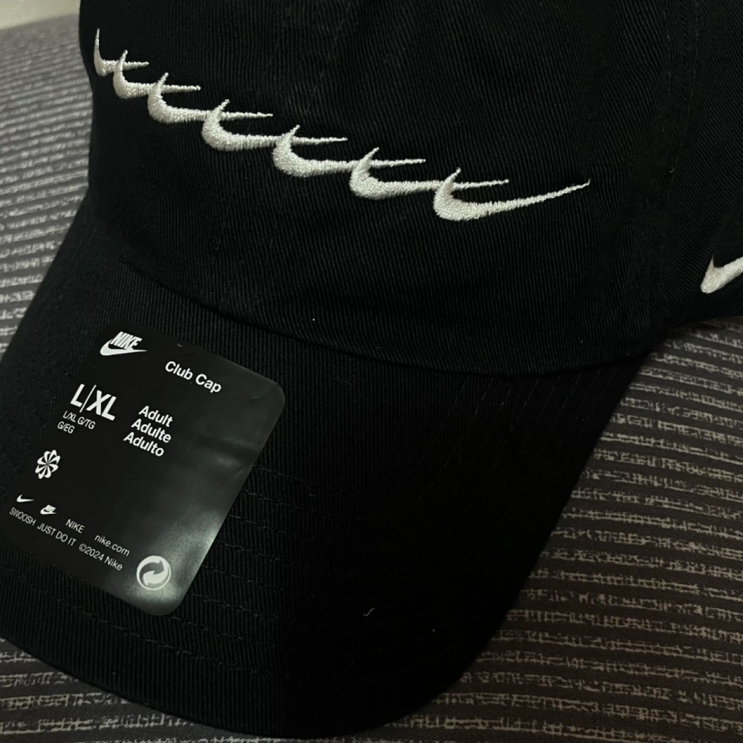New Nike BTS Collaboration Cap Korea Exclusive Black Size L/XL AuthenticNEW