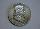 1959 Franklin half dollar #A0011