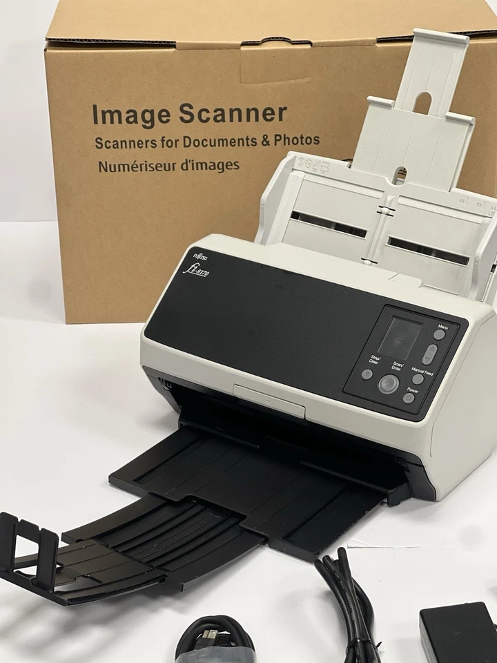 Fujitsu fi-8170 Large Format ADF/Manual Feed Scanner - RICOH Good condition ⚡ - Image 2 of 4