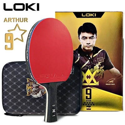 Loki Arthur 9 Carbon Tischtennisschläger Offensive ITTF Schläger Paddel