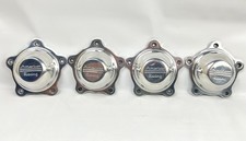 Lot Of 4 American Racing Torq Thrust Wheels Center Cap Part 3505293 Chrome Lot Of 4 American Racing Torq Thrust Wheels Center Cap Part 3505293 Chrome