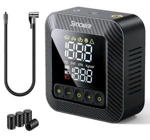 Tire Inflator Portable Air Compressor 150PSI Air Pump for Car Tires [3X Faster]