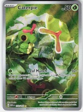 Pokemon Caterpie 172/165 Illustration Rare 151 Pokemon Holo Near Mint on eBay