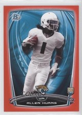 2014 Bowman Rookies Red 130/199 Allen Hurns #109 0a1