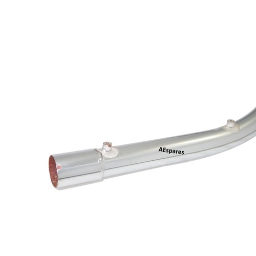 Fits Royal Enfield UCE Short Exhaust Bend Pipe Chrome Plated - Picture 5 of 11