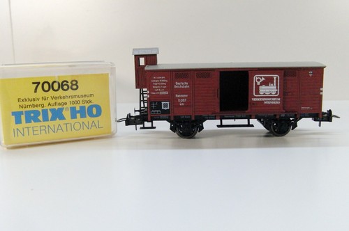 TRIX H0 70068 Güterwagen Verkehrsmuseum Nürnberg, DC, NEU in OVP #9820 | Condition: Gebraucht