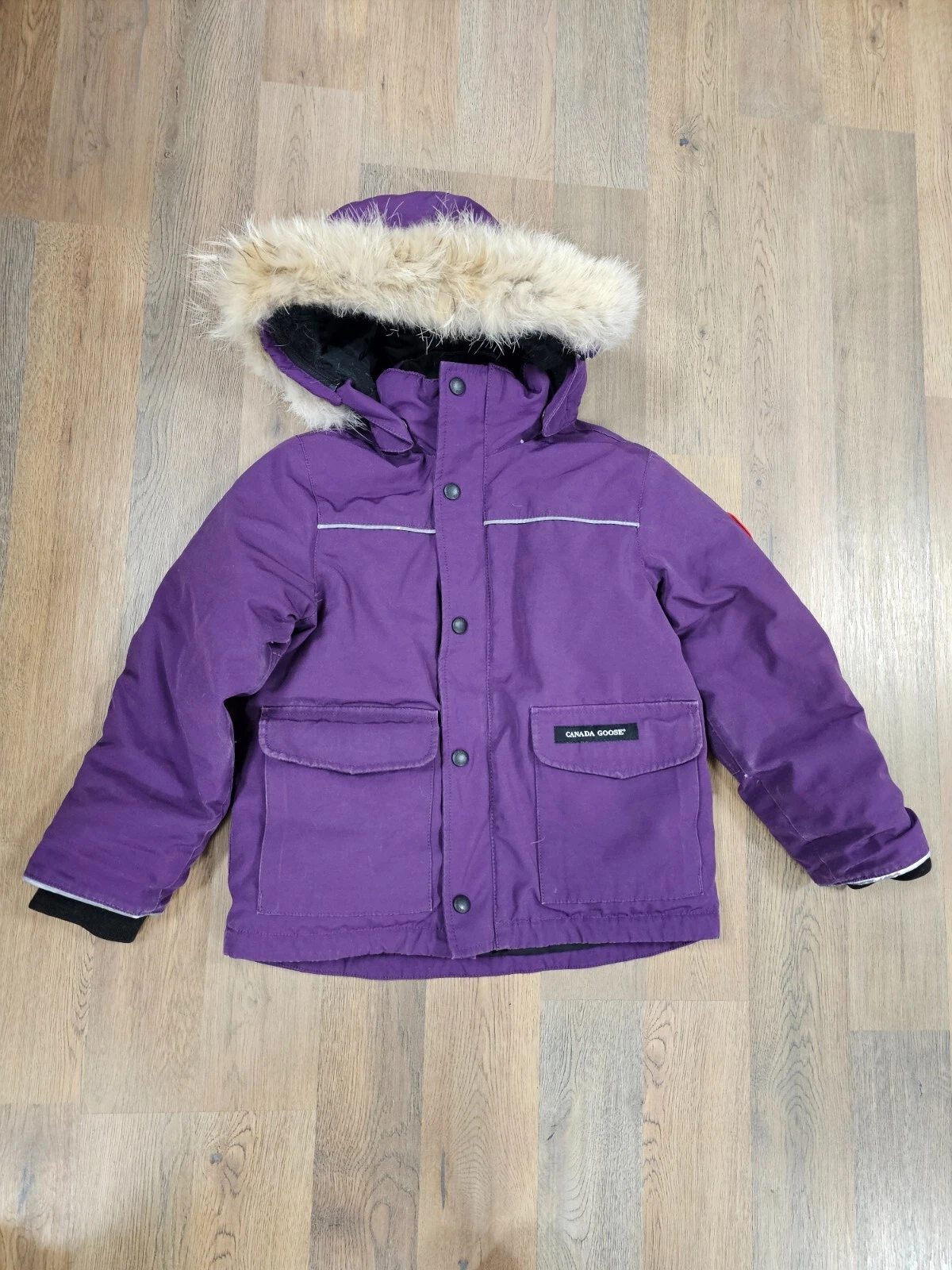 Canada Goose Kids Jacket, 6-7 years, Good Condition, Violet