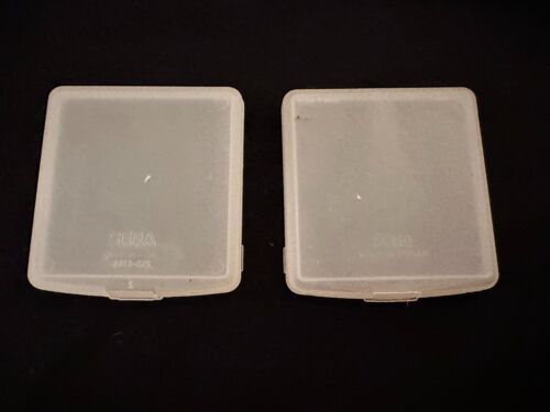 SEGA Game Gear Plastic Clear Protective Game Case Hard Shell Lot of 2 Authentic - Photo 1 sur 3