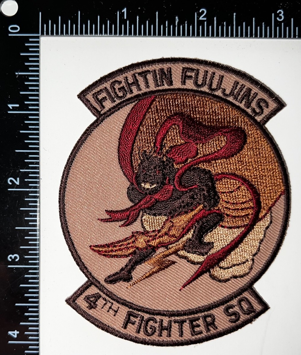 OIF OEF USAF 4th Fighter Squadron Fighting Fujins Desert