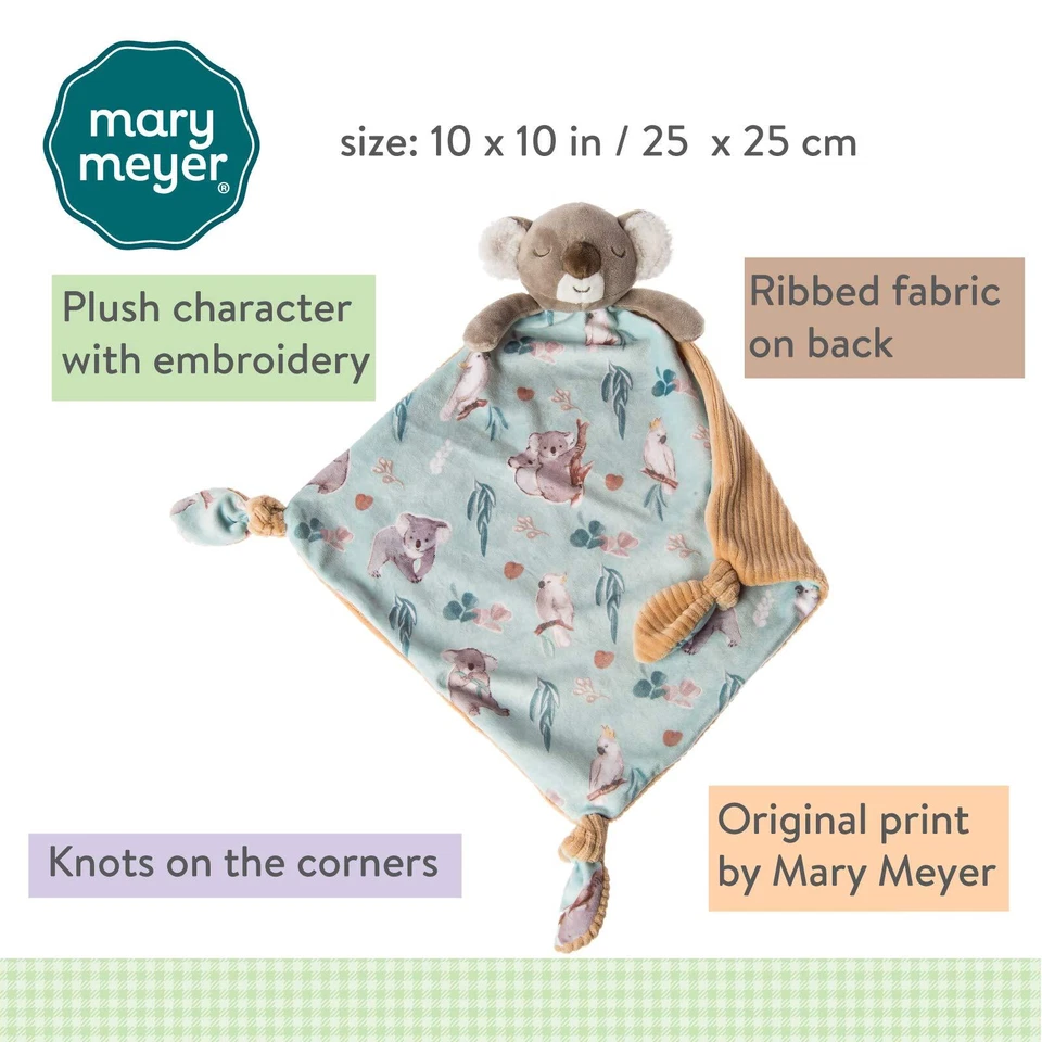 10英寸考拉安全毯可爱柔软可爱玩具小结 — 第 4/4 张图片