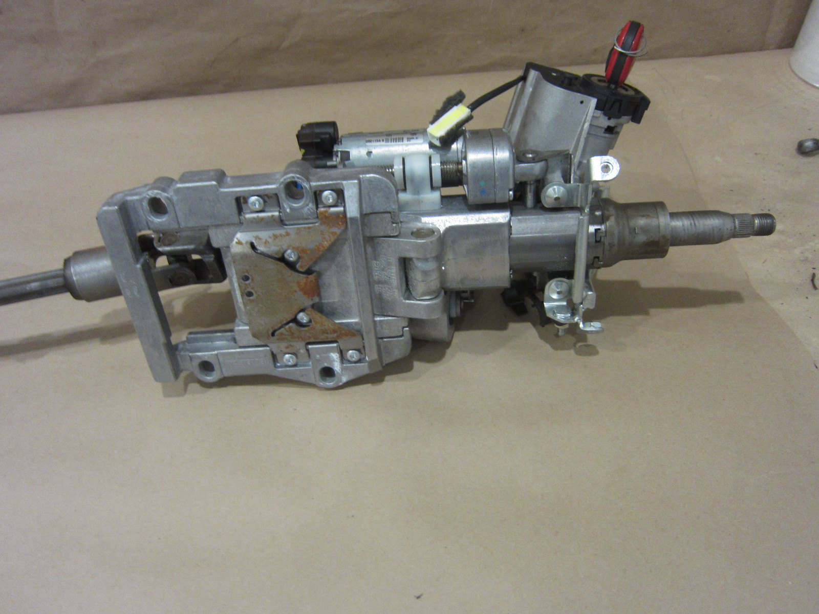 Ferrari California Ignition Key and Steering Shaft  P/N 236210